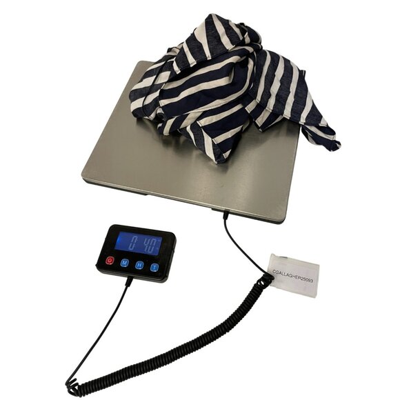 Zara Women Halter Neck Top Size XL Blue White Striped ZW collection 2906/096 NWT - Picture 12 of 12